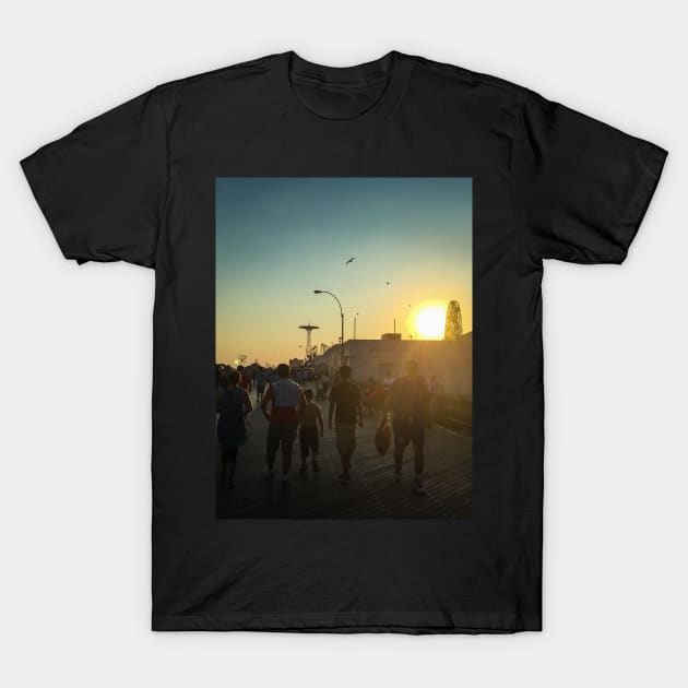 Coney Island, Brooklyn, New York City T-Shirt by eleonoraingrid